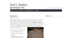 Desktop Screenshot of doddsurveying.com